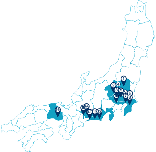 センター運営事業を支えるネットワーク